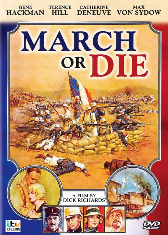 Cover for March or Die (DVD) [Widescreen edition] (2014)