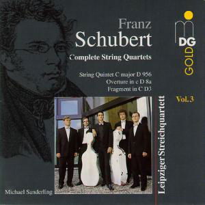 String Quartets 3 - Schubert / Sanderling - Musik - MDG - 0760623060323 - 21. Mai 1996