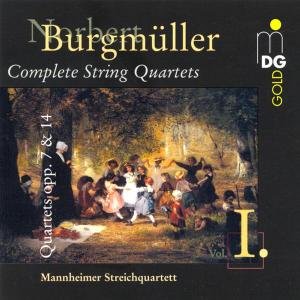 Cover for N. Burgmuller · String Quartets Op.7&amp;14 (CD) (2000)