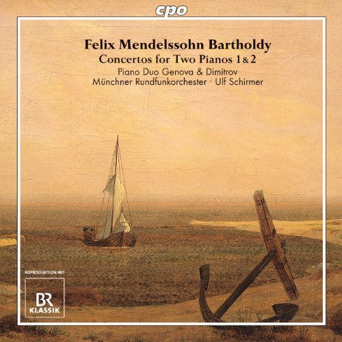 Concertos for Two Pianos 1 & 2 - Mendelssohn-bartholdy / Piano Duo Genova - Musikk - CPO - 0761203746323 - 31. august 2010