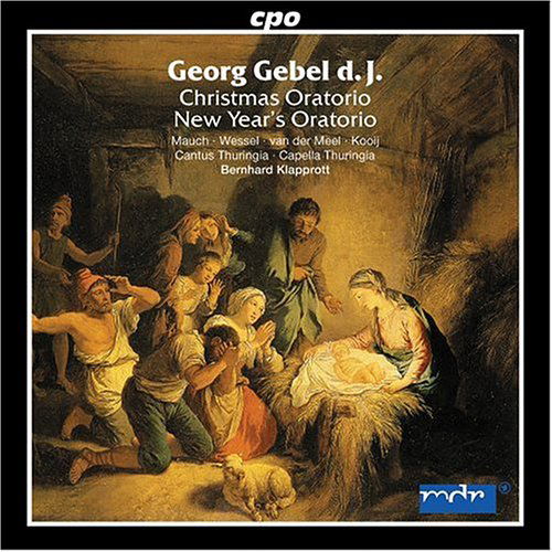 Gebelchristmas Oratorio - Mauchwesselklapprott - Musiikki - CPO - 0761203999323 - lauantai 1. marraskuuta 2003