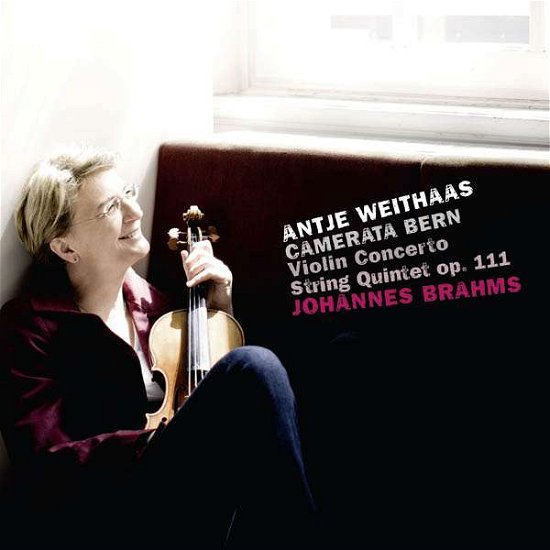 Cover for Antje Weithaas · Brahms: Violin Cto / String Quintet Op 111 (CD) (2016)