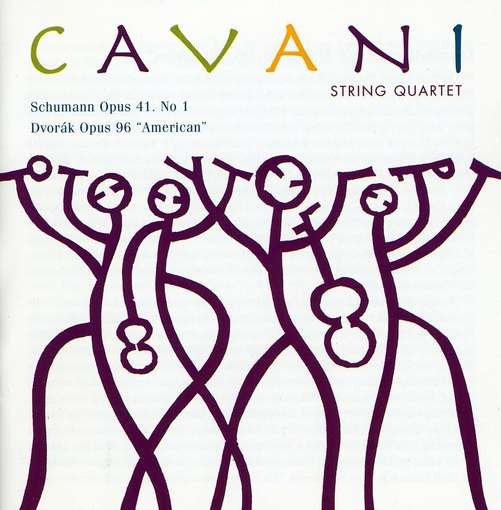 Cover for Schumann / Dvorak / Cavani String Quartet · Opus 41 / Opus 96 (CD) (1996)