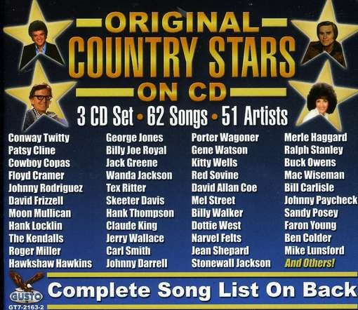 Cover for Original Country Stars on CD / Various (CD) (2013)