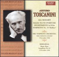 Toscanini Mozart Concert & Rehearsal - Mozart / Toscanini / Nbc So - Musiikki - Guild - 0795754223323 - tiistai 29. kesäkuuta 2004