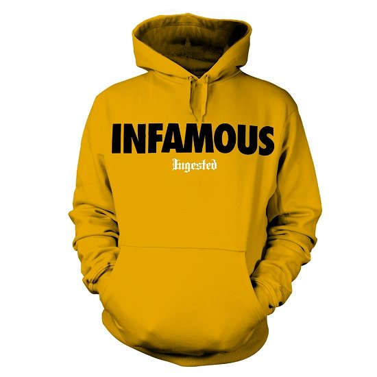 Cover for Ingested · Infamous (Gold / Yellow) (Hoodie) [size S] (2023)
