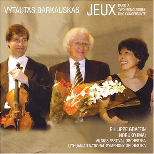 Cover for V. Barkauskas · Works For Violin &amp; Orches (CD) (2005)