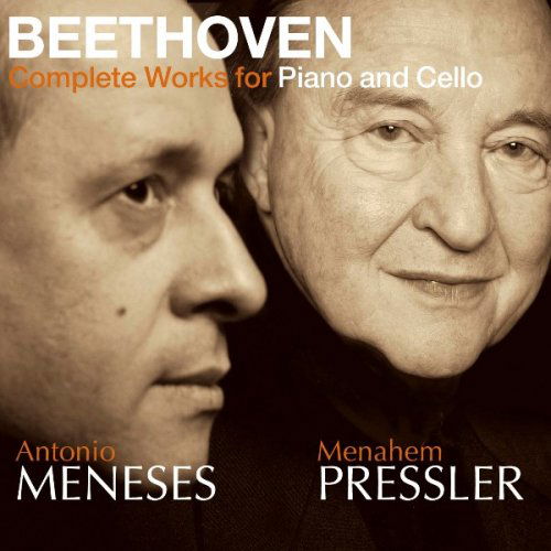 Cover for Menahem &amp; Antonio Meneses Pressler · Beethoven: Complete Works for Piano and Cello (CD) (2008)