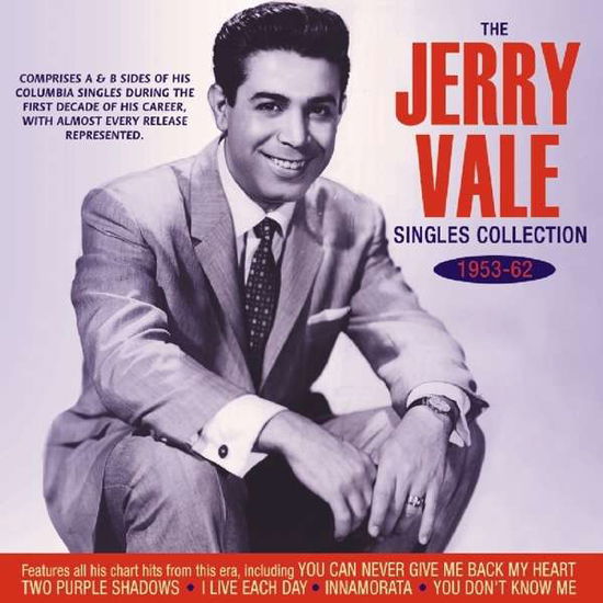 Cover for Jerry Vale · The Jerry Vale Singles Collection 1953-62 (CD) (2019)