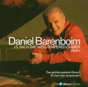 Bach / The Well-Tempered Clavier - Book 1 - Daniel Barenboim - Musik - WARNER CLASSICS - 0825646155323 - 6. September 2004