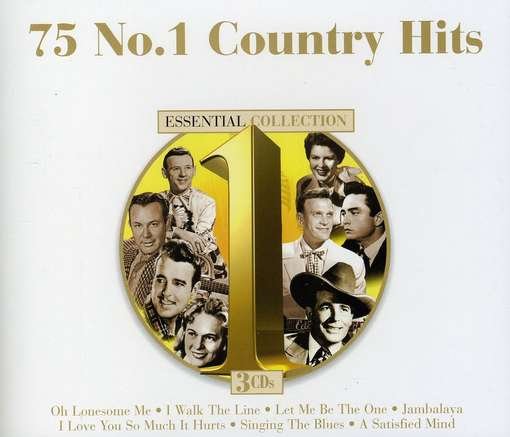Cover for Various Artists · 75 No.1 Country Hits (CD) (2021)