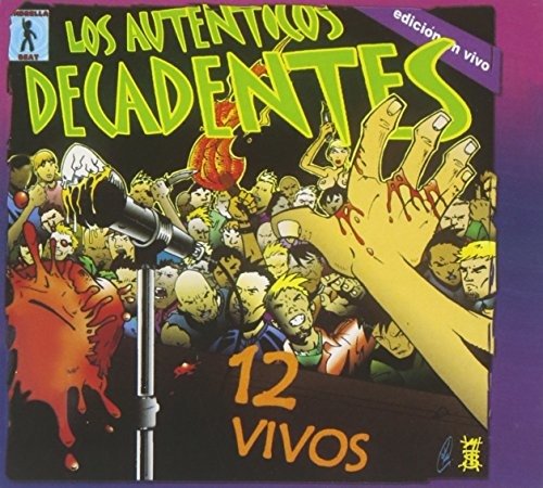 Cover for Los Autenticos Decadentes · 12 Vivos (CD) (2022)