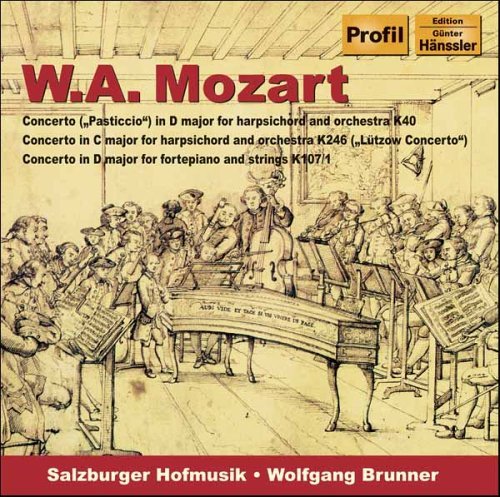 Cover for Mozart / Salzburger Hofmusik / Brunner · Piano Concertos (CD) (2006)