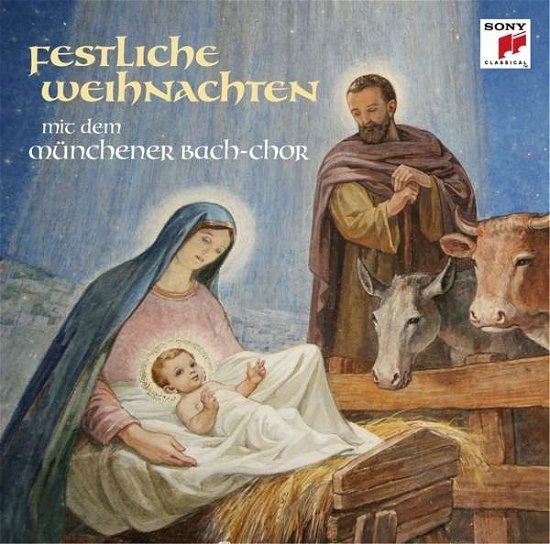 Cover for Schneidt,hanns-martin / MÜnchener Bach-chor · Festliche Weihnachten (CD) (2015)