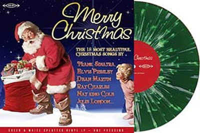 Cover for Various Artists · Merry Christmas (Splatter Translucent &amp; White Vinyl) (LP) (2023)