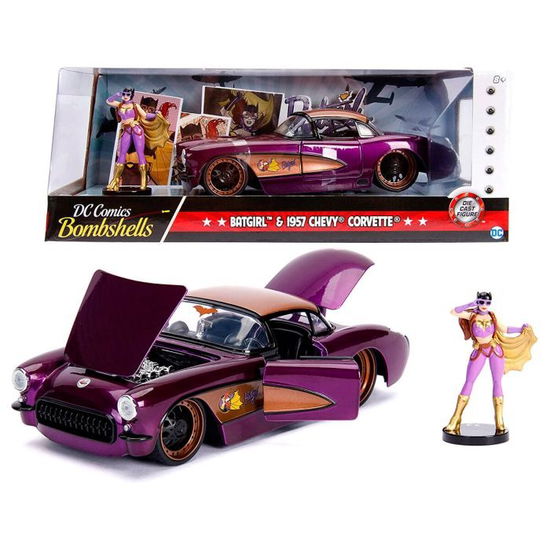 Cover for Dickie · Dc Comics: Batgirl 1957 Chevy In Scala 1:24 Die-Cast Con Personaggio Di Batgirl In Die Cast (Toys)