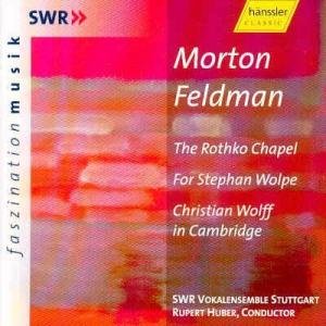 Cover for M. Feldman · Rothko Chapel / for Stephan (CD) (2002)