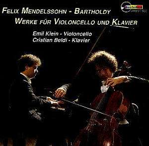 Werke Fuer Cello & Klavier - F. Mendelssohn-Bartholdy - Music - AMBITION - 4011392978323 - August 5, 1990