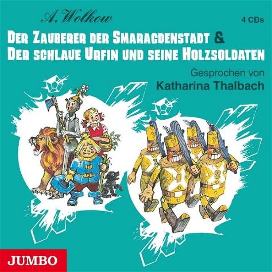 Cover for Katharina Thalbach · Der Zauberer Der Smaragdenstadt &amp; Der Schlaue Urfi (CD) (2016)