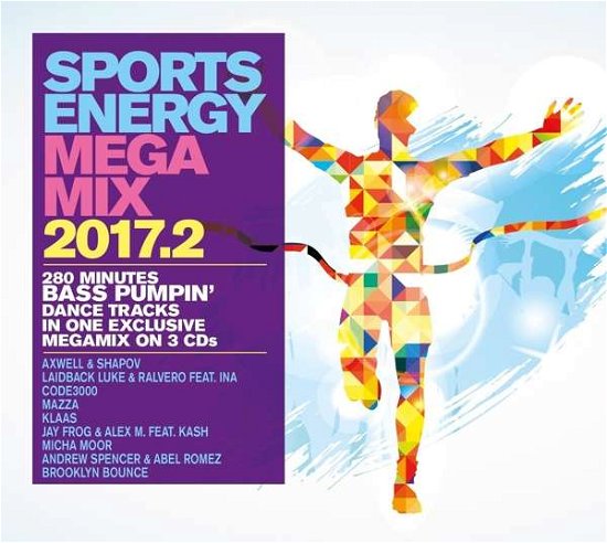 Sports Energy Megamix 2017.2 - V/A - Kirjat - I LOVE THIS - 4032989209323 - perjantai 1. syyskuuta 2017