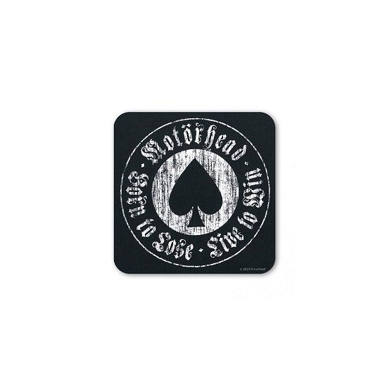 Cover for Motörhead · Motorhead Born To Lose Single Coaster (MERCH) [Black edition] (2020)
