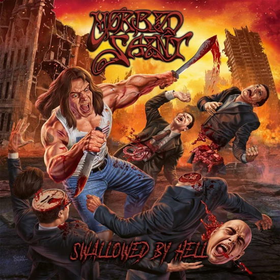 Swallowed By Hell (Red Vinyl) - Morbid Saint - Música - HIGH ROLLER - 4251267717323 - 22 de março de 2024