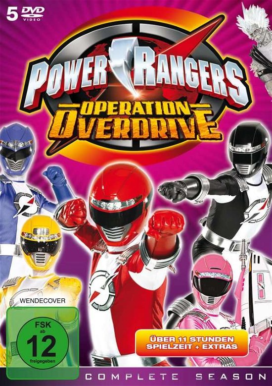 Cover for Power Rangers · Operation Overdrive-die Komplette Serie (DVD) (2020)