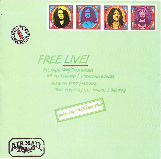 Cover for Free  · Free Live! (CD)