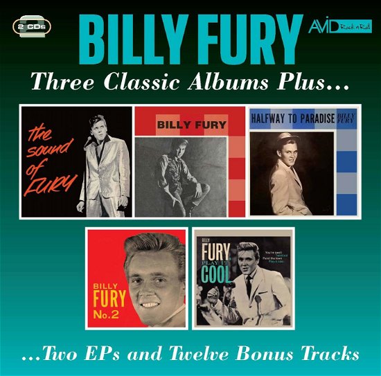 Three Classic Albums Plus - Billy Fury - Musik - AVID - 5022810334323 - 7 juni 2019