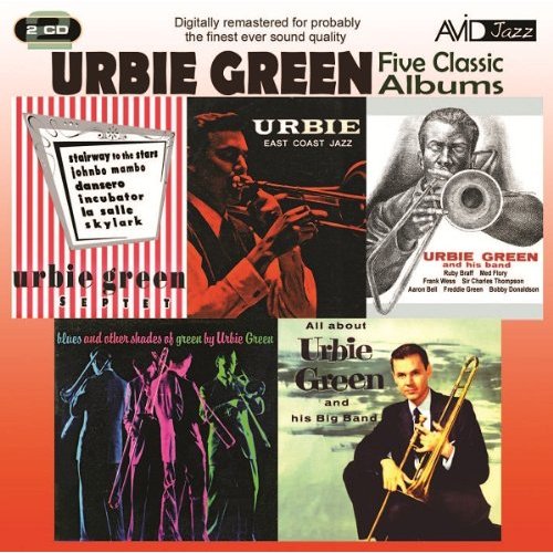 Five Classic Albums (All About Urbie Green / Blues And Other Shades Of Green / Urbie Green And His Band / Urbie Green Septet / Urbie: East Coast Jazz) - Urbie Green - Música - AVID - 5022810701323 - 4 de fevereiro de 2013