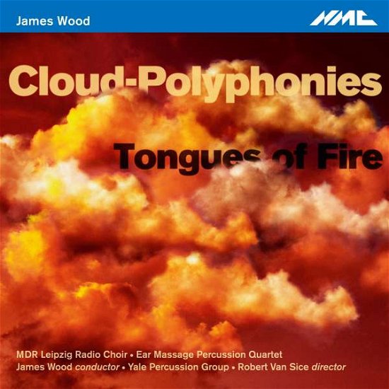 Cover for Mdr Rundfunkchor / Ear Massage Percussion Quartet / James Wood / Yale Percussion Group / Robert Van Sice · James Wood: Cloud Polyphonies (CD) (2016)