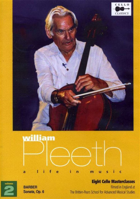 Cover for William Pleeth · A Life In Music 2: Barber (DVD) (2007)