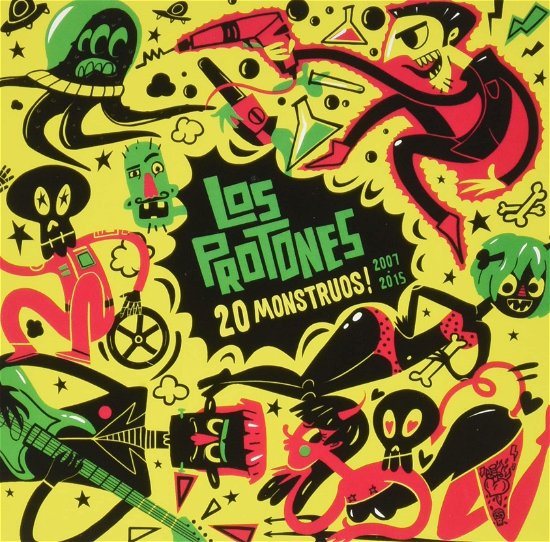 Cover for Los Protones · 20 Monstruous 2007-2015 (CD) (2015)