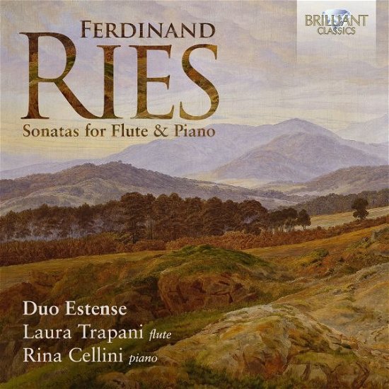 Cover for Duo Estense / Laura Trapani / Rina Cellini · Ries: Sonatas For Flute &amp; Piano (CD) (2022)
