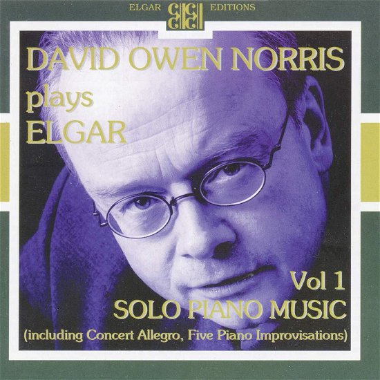 Cover for Norris · Solo Piano Music Volume 1 (CD) (2018)