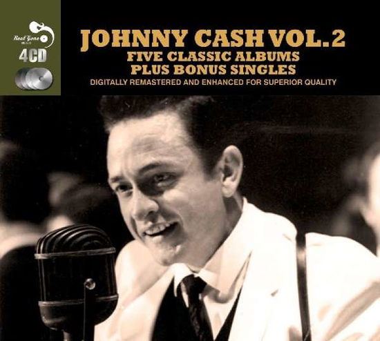 5 Classic Albums Plus - Johnny Cash - Musiikki - REAL GONE MUSIC DELUXE - 5036408141323 - tiistai 16. huhtikuuta 2019