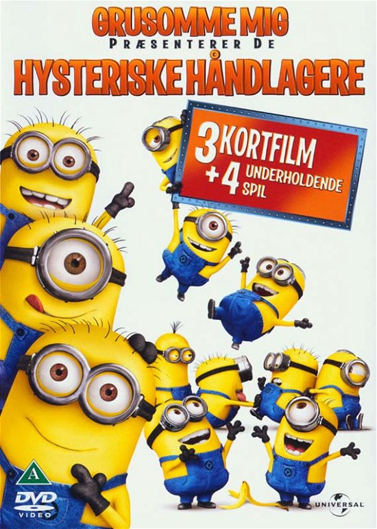 Cover for Grusomme Mig Præsenterer · Grusomme Mig Præsenterer - De Hysteriske Håndlangere (DVD) (2013)