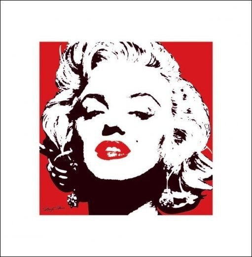 Marilyn Monroe: Pyramid - Red (Stampa 40X40 Cm) - Marilyn Monroe - Merchandise -  - 5051265451323 - 