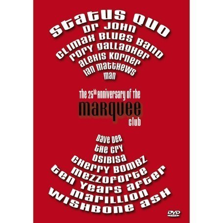 Marquee Club-the 25th Anniversary - Various Artists - Películas - Angel Air - 5055011706323 - 5 de julio de 2019