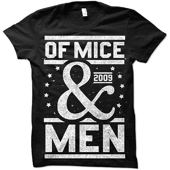 Cover for Of Mice &amp; Men · Of Mice &amp; Men: Centennial (T-Shirt Unisex Tg. S) (T-shirt) [size L] [Black - Unisex edition] (2015)