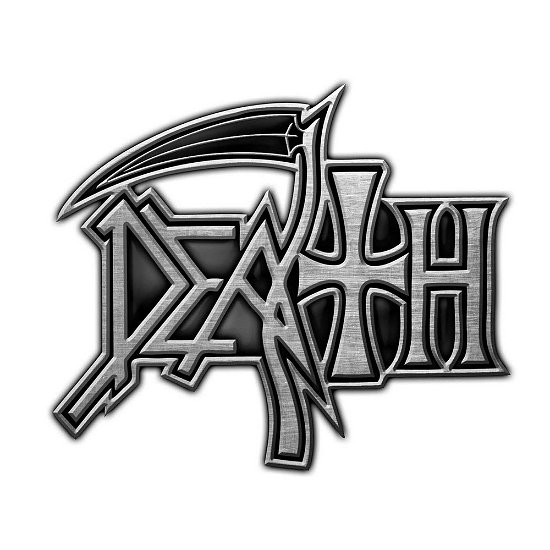Cover for Death · Death Pin Badge: Logo (Enamel In-Fill) (Anstecker) [Metallic edition] (2019)