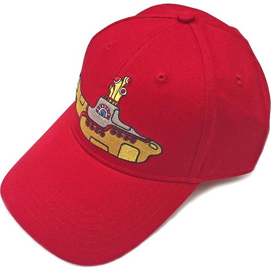 Cover for The Beatles · The Beatles Unisex Baseball Cap: Yellow Submarine (Red) (Klær) [Red - Unisex edition]