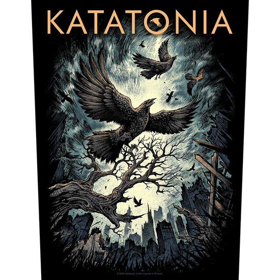 Katatonia Back Patch: Uncover The Skies - Katatonia - Mercancía -  - 5056365730323 - 