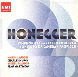 Symphonien Nr.2-4 - Arthur Honegger (1892-1955) - Musik - EMI RECORDS - 5099909467323 - 8 november 2013
