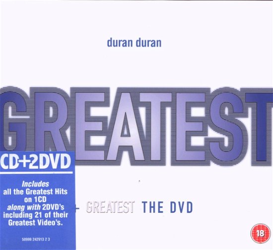 Cover for Duran Duran · Greatest (CD/DVD) (2008)