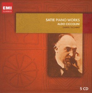 Cover for Aldo Ciccolini · Satie: Piano Works (CD) [Limited edition] [Box set] (2016)