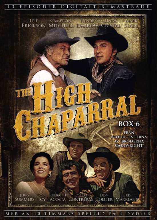 High Chaparral Box 6 - The High Chaparral - Films - SOUL MEDIA - 5709165924323 - 26 juni 2013