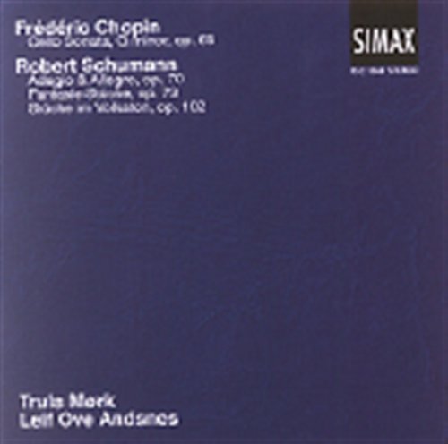 Cover for Chopin / Schumann / Andsnes / Mork · Cello Sonata in G Minor / Adagio &amp; Allegro (CD) (1990)