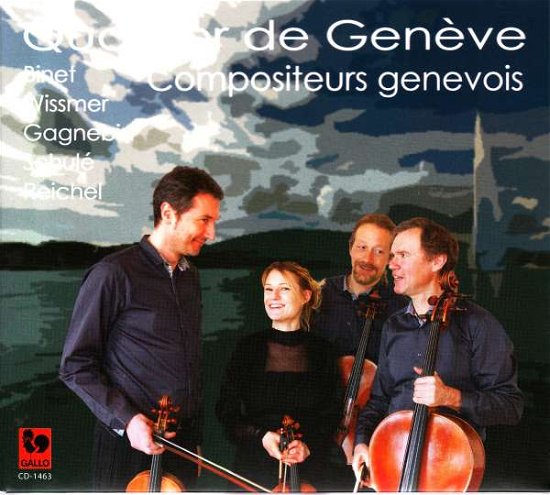 Cover for Quatuar De Geneve · Binet-wissmer-gagnebin-schute-reicher (CD) (2017)