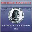 Cover for Mascitti / Camerata Anxanum · Concerto for Violin Strings &amp; Basso Continuo (CD) (1999)